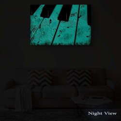 Decoration Murale Salon Moderne - Image sur Toile - Grande 120 x 80 cm Idée Cadeau Élégante et Originale