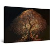 Tableau Decoration Murale Prêt à Accrocher Arbres Peinture Moderne 90 x 60cm Idée Cadeau Élégante et Originale