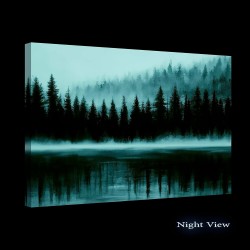 s PeiTableau Decoration Murale Prêt à Accrocher Arbrenture Moderne 90 x 60 cm Idée Cadeau Élégante et Originale