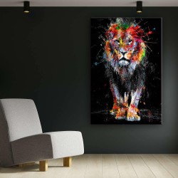 Tableau Decoration Murale Prêt à Accrocher Peinture Moderne et Contemporaine Grande 120 x 80 cm Idée Cadeau Élégante