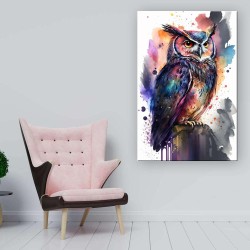 Tableau Decoration Murale Prêt à Accrocher Peinture Moderne et Contemporaine Grande 80 x 120 cm Idée Cadeau Élégante