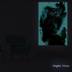 Tableau Decoration Murale Prêt à Accrocher Peinture Moderne et Contemporaine Grande 80 x 120 cm Idée Cadeau Élégante