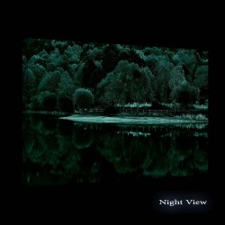 Forêt Murale Salon Moderne - Image sur Toile - Grande 120 x 80 cm Idée Cadeau Élégante et Originale Effet Lumineux Nocturne