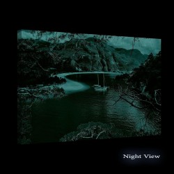 Vue Dégagée sur le Lac  Image sur Toile - Grande 120 x 80 cm