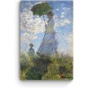 Monet Reproduction, Tableau Abstrait Murale Salon Moderne - Image sur Toile - 60 x 90 cm