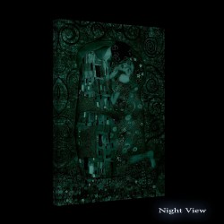 Klimt, Tableau Abstrait - Decoration Murale Salon Moderne - Image sur Toile - Grande