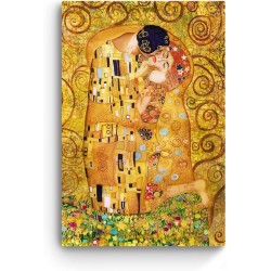 Klimt, Tableau Abstrait - Decoration Murale Salon Moderne - Image sur Toile - Grande