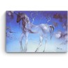 Licorne, Tableau Reproduction- Decoration Murale Salon Moderne - Image sur Toile - Grande