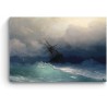 Aivazovsky Navire sur une Mer Agitée,  Salon Moderne - Image sur Toile - Grande