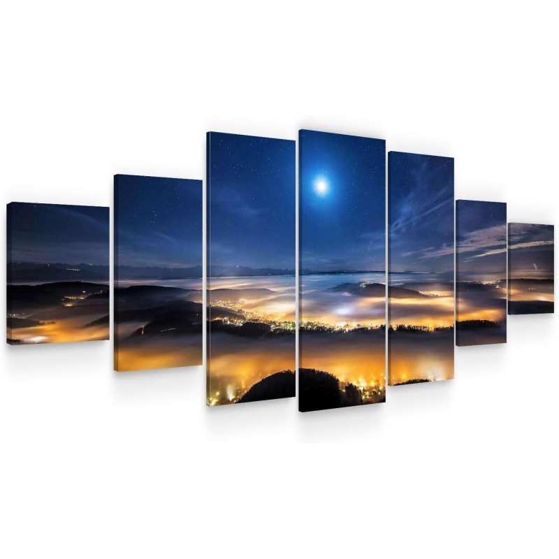 Los Angeles, Sur Toile XXL Tableau Motif Moderne