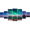 Aurora Borealis, Impression De Photos Sur Toile  Tableau Motif Moderne