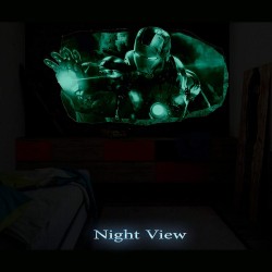 Puissance De La Lumière, Décoration Murale Photo sur le mur Grand Format XXL Motif Moderne Déco d'Art Murale