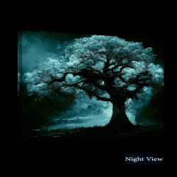 Arbre de Fée d'Arc-en-ciel - Grande Tableau Decoration Murale Prêt à Accrocher Arbres Peinture Moderne 60 x 90 cm