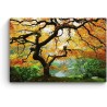 Toile Arbre d'érable, Tableau Nature- Decoration Murale Salon Moderne - Image sur Toile - Grande 80 x 120 cm