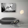 Adam Et Eve Motif Moderne Décoration Tendu Sur Chassis Prêt à Accrocher Grande 80 x 120 cm