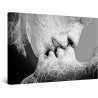 Adam Et Eve Motif Moderne Décoration Tendu Sur Chassis Prêt à Accrocher Grande 80 x 120 cm