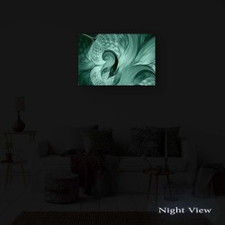 Decoration Murale Salon Moderne - Image sur Toile - 60 x 90 cm Idée Cadeau Élégante et Originale