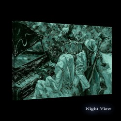 Decoration Murale Salon Moderne - Image sur Toile -90 x 60  cm Idée Cadeau Élégante et Originale