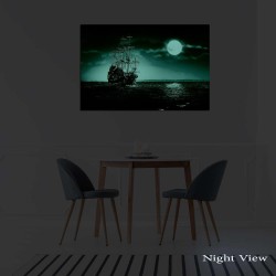 Decoration Murale Salon Moderne - Image sur Toile -90 x 60  cm Idée Cadeau Élégante et Original