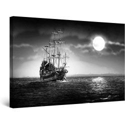 Decoration Murale Salon Moderne - Image sur Toile -90 x 60  cm Idée Cadeau Élégante et Original