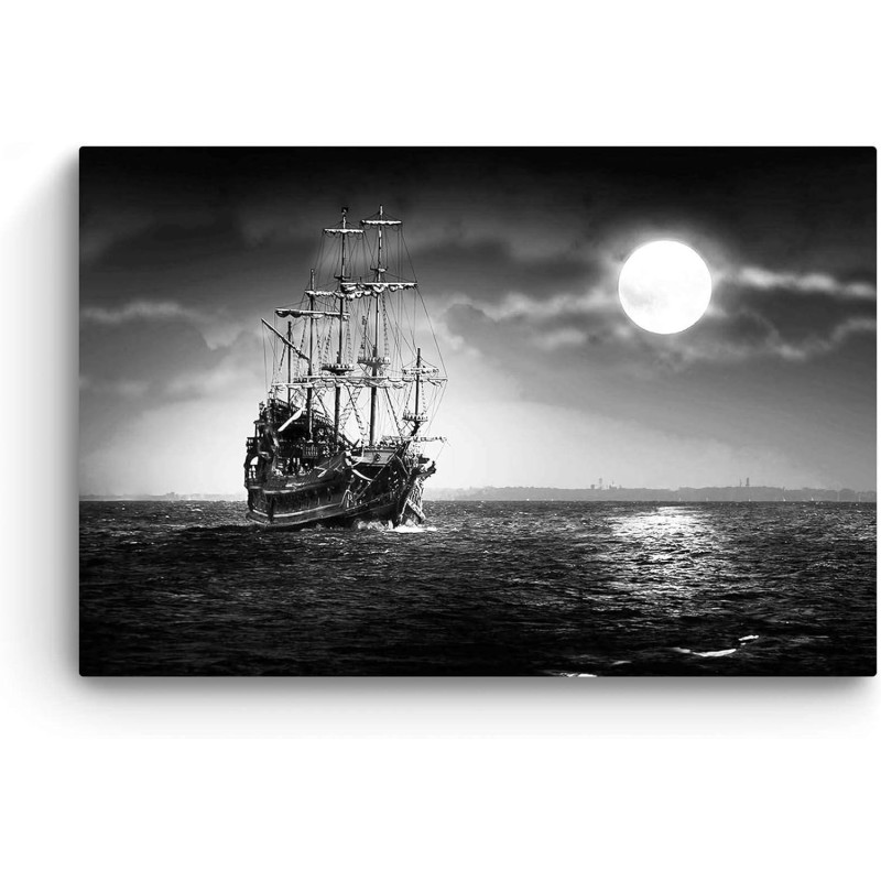 Decoration Murale Salon Moderne - Image sur Toile -90 x 60  cm Idée Cadeau Élégante et Original