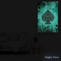 Decoration Murale Salon Moderne - Image sur Toile - Grande 80 x 120 cm Idée Cadeau Élégante et Originale