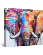 Animal – Impression sur toile artistique | Soluna Art Suisse