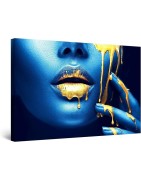 Portrait – Impression sur toile artistique | Soluna Art Suisse