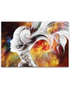 Portrait – Tableau Plexiglass artistique | Soluna Art Suisse